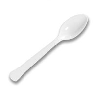 Kings Size Heavy Plastic Spoons