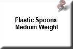 Plastic Spoons Medium