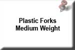 Plastic Forks medium