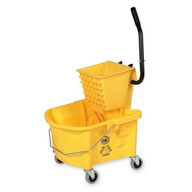 Yellow Bucket & Wringer