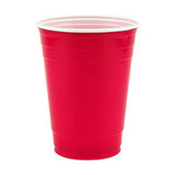 Red Plastic Party Cups